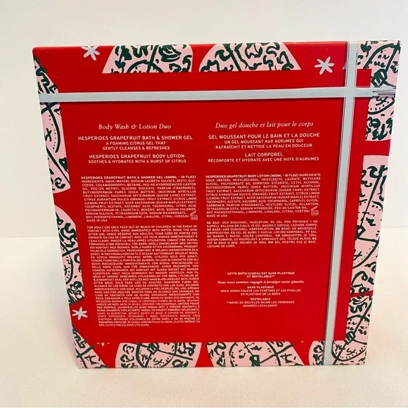 Fresh Hesperides Grapefruit Body Wash & Lotion Duo Gift Set New With Tags - Picture 6 of 10